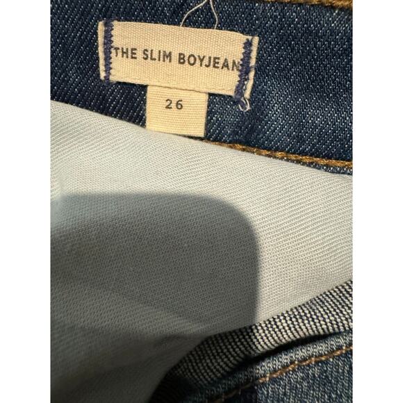 Madewell Jeans Womens Size 26 Blue Slim Boyfriend Boyjean - Picture 5 of 8